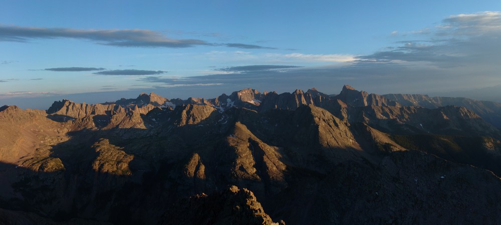 Needle Sunset